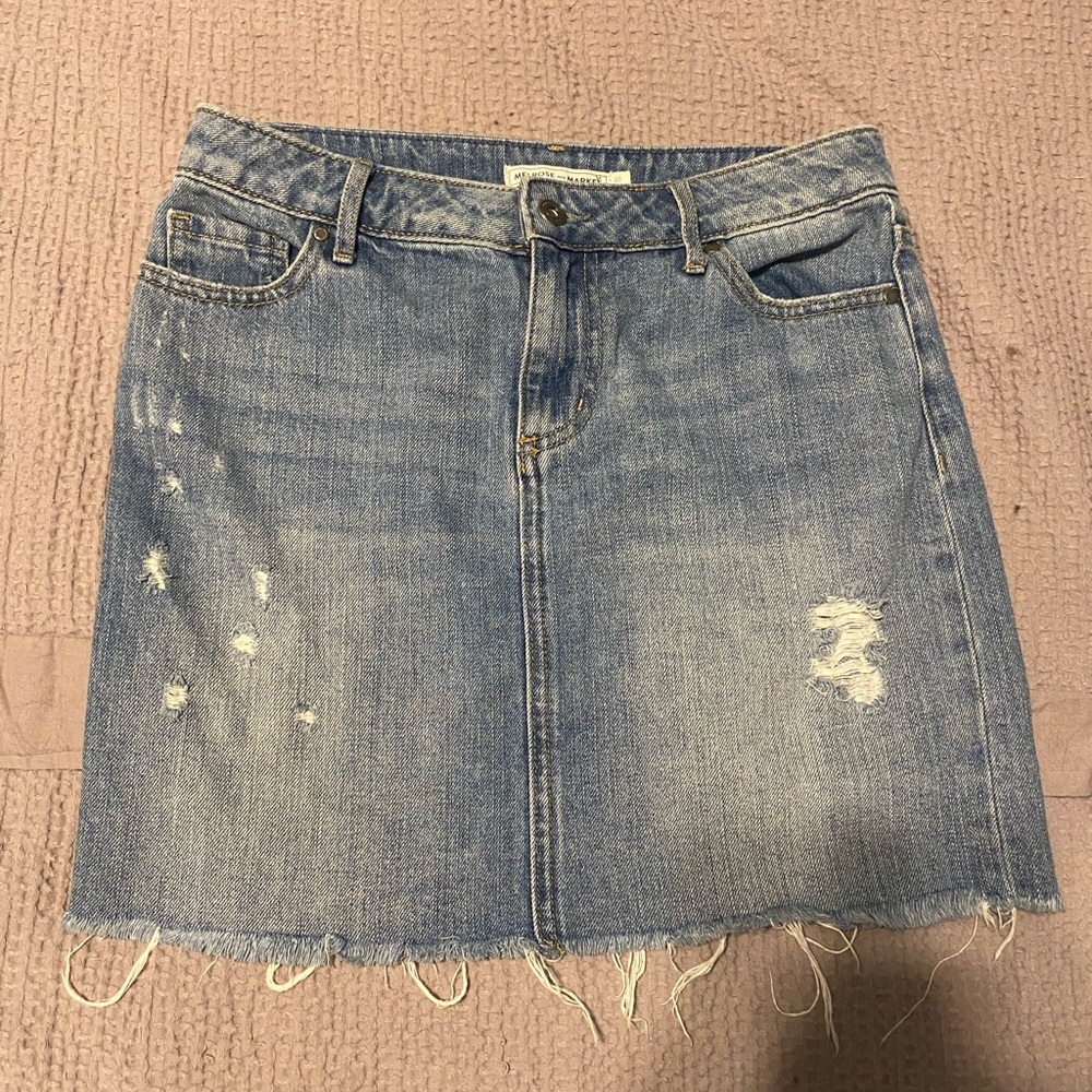 Melrose and Market Denim Skirt size 25